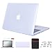 Se7enline A1502/ A1425 Macbook Pro Case and Sleeve Accessories Matte Hard Shell for Macbook Pro Retina 13 inch, with Soft Sleeve Bag, Keyboard Cover, Screen Protector, Dust plug, Transparent Clear