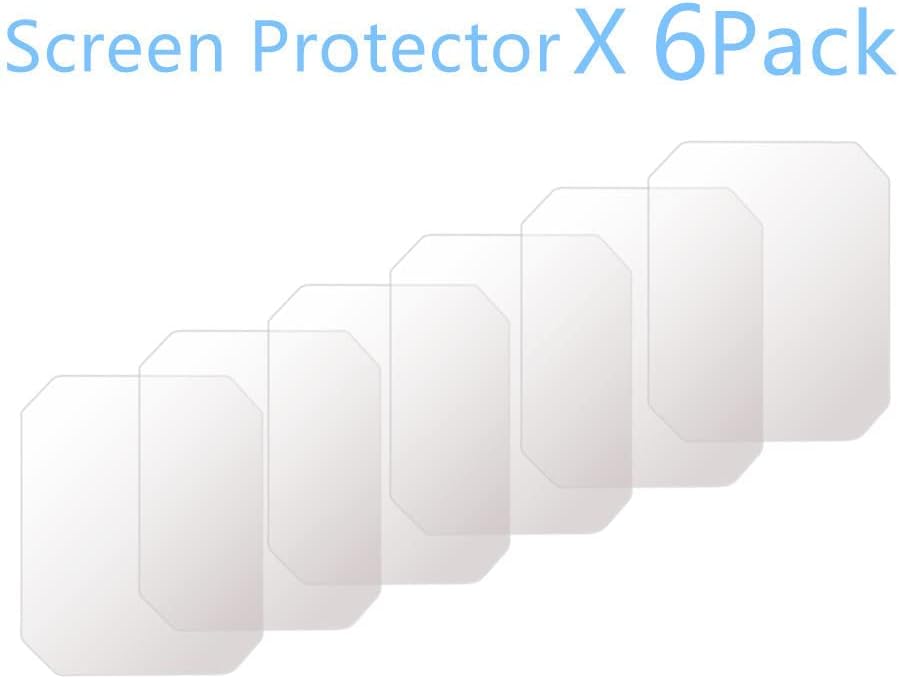 Compatible for PUREROYI Military Smart Watch Screen Protector (6 Pack) Compatible for VIRAN/Rgthuhu C20 Pro 1.83'' Smartwatch HD PET Film