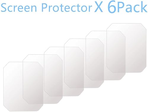 Miniatura 5 de Protector de pantalla de reloj inteligente militar compatible con PUREROYI (paquete de 6) compatible con VIRANRgthuhu C20 Pro 1.83 pulgadas