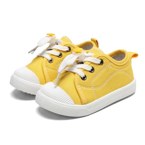 ShadowFax 3 Pairs Boy's Girl's Kids Canvas Shoes Slip-On Lightweight Sneakers