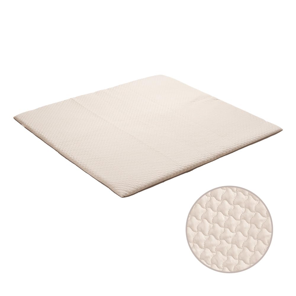 Amazon.co.jp: お昼寝マット 120×120cm スクエア ベビーマット 厚手