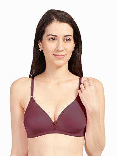 Image of SONARI Omania Womens Non-Padded Cotton Polyester Bras - Solid, Non-Wired, Medium Coverage, Hand Washable (Pack of 2)