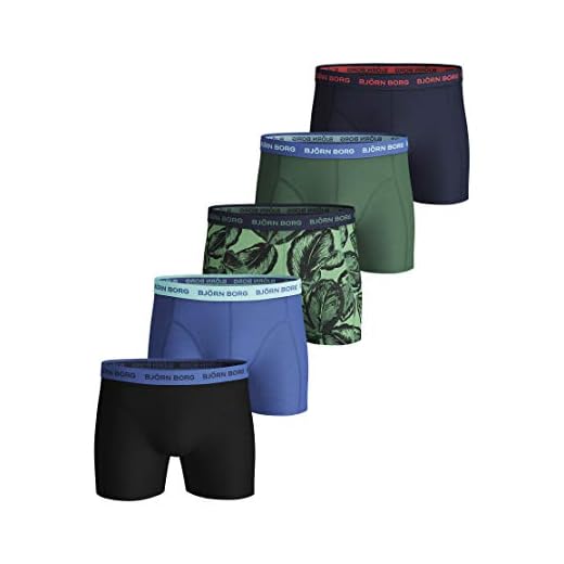 Björn Borg Herr Boxershorts underbyxor Underkläder Bomull 5-PACK