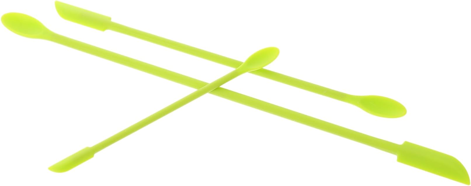 3Pcs Mini Silicone Makeup Spatulas Seamless Bottle Bottom Scrapers for Creams and Cosmetics Flexible Sturdy Scrapers with Smooth Surface Safe for Baking and Skincare Use
