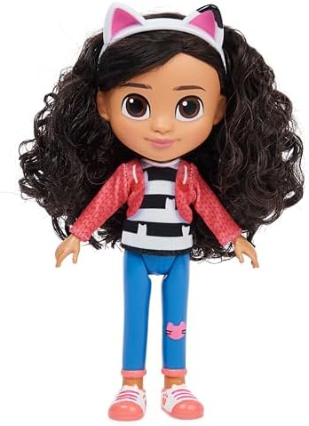 DREAMWORKS GABBY's DOLLHOUSE Gabby's Dollhouse 8-Inch Gabby Girl Doll, Kids Toys For Ages 3 & Up, Multicolor 1 Pack
