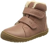 Lurchi Baby-Mädchen Nik Barefoot Halblange Stiefel, Rose, 23 EU