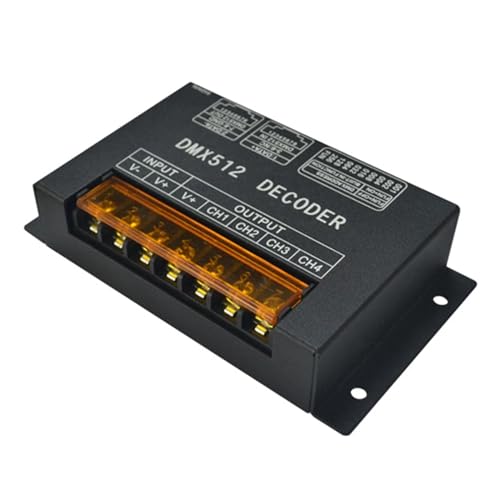 Décodeur DMX512 variateur DC12-24V pour bande LED RGBW 5050 - 8