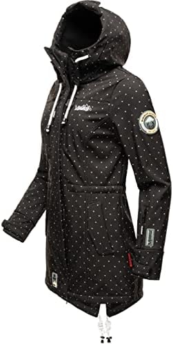 Marikoo ZIMTZICKE - Parka - navy dots/gemêleerd donkerblauw
