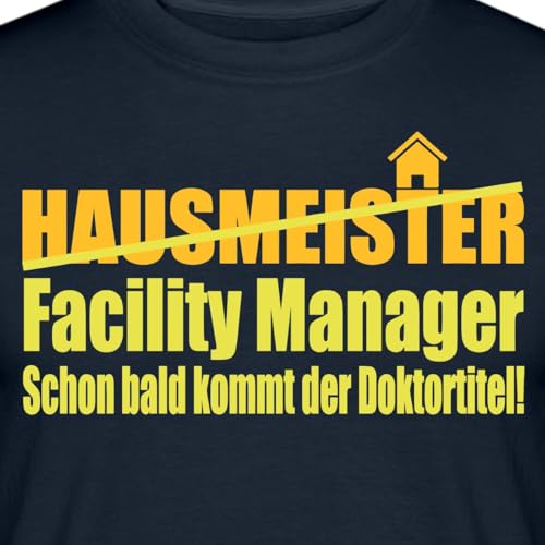 Foto von Hausmeister Doktortitel Männer T-Shirt