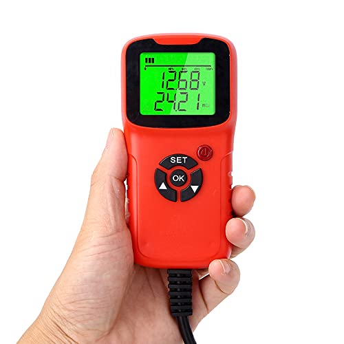 LUGU Carregador de Bateria de carro Analisador de Testador de 12 V 2000CCA Teste de Tensão de Bateri