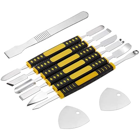 HARFINGTON 9pcs Stainless Steel Pry Bar Set Cover