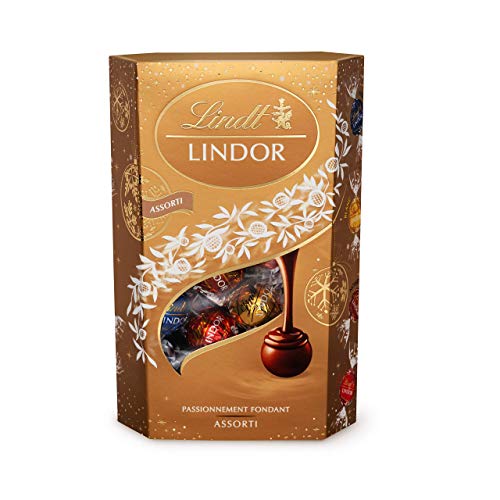  Lindt - Cornet Lindor Assorti Edition de Noël ...