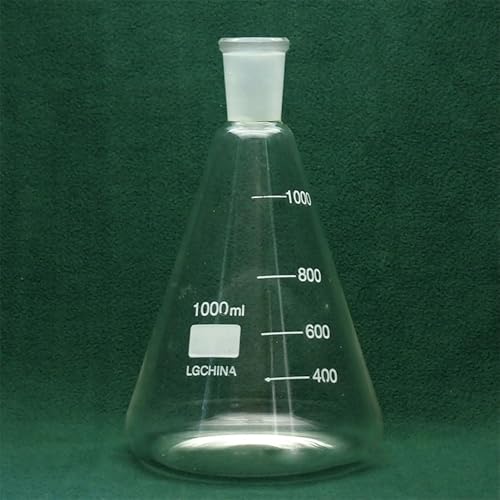 Flacon Erlenmeyer en verre 1000 ml avec col 24/40 pour laboratoire - 2