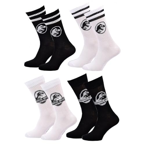 Ozabi Pack Calcetines JURASSIC MEN (39/42, Lote de 4 pares 2320)