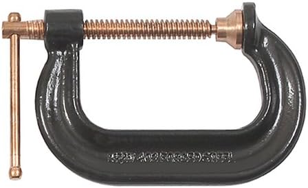 Bessey cdf404 (negro óxido eje c forjado abrazadera