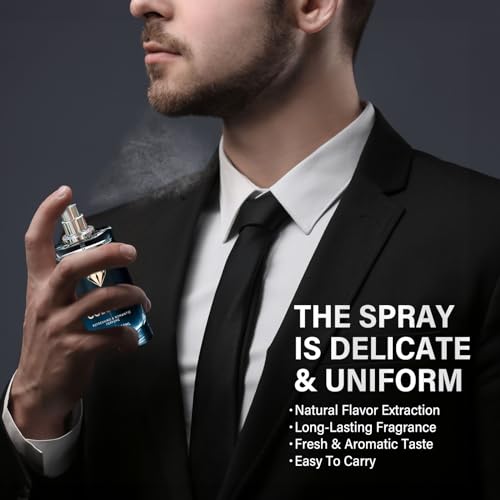 Profumo Uomo, Profumo Attraente & Rinfrescante, Colonia Ai Feromoni Uomo, Aumenta La Fiducia E Il Fascino, Fragranza Elegante Per Ogni Occasione, 50Ml - 4