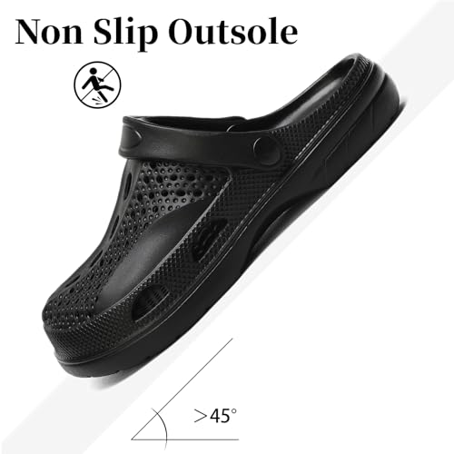 sosowhlte men39s women39s arch support clogsunisex garden shoes comfortable slip-on outdoor sandals slippers for beach casual