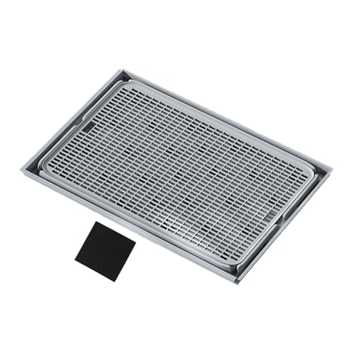 Sghtil Alfombra para bandeja de para | Alfombra antideslizante de doble capa con revestimiento impermeable,Accesorios para mascotas antideslizantes, impermeables, tipos de, suelo y