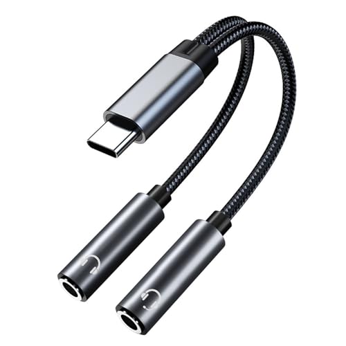 Plus de compromis audio avec l'adaptateur Type C vers double prise audio Jadebones
