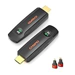 Wireless HDMI Transmitter and Receiver :, 330FT/100m Wireless HDMI 1080P Output, Plug&Play Wireless Extender Kit for Video Streaming from CCTV,PC,Laptop,STB to TV,Projector,Monitor
