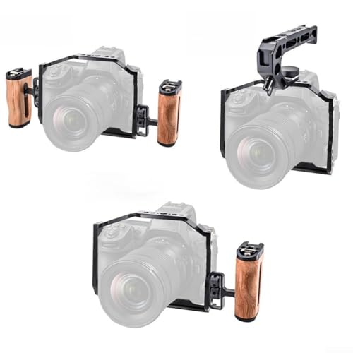 Cage Nikon Z8 en métal avec support griffe froide et extensions - 5