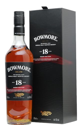 {EA VF[ 18N 700ml yVF[MR̉؂₩ȍƊÂ₩Ȗ킢z {EA Bowmore Sherry Cask 18 Years Old ACg Ki VOg XRb` ECXL[
