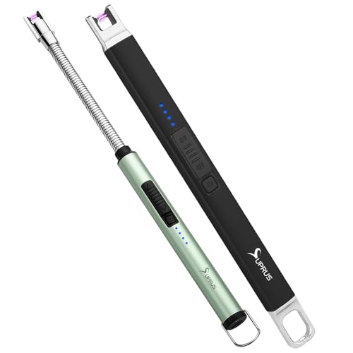 Encendedor eléctrico recargable USB con cuello flexible 360°