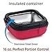Pinnacle Insulated Leak Proof Lunch Box for Adults and Kids - Thermal Lunch Container With NEW Heat Release Valve, 16 oz (Pink)