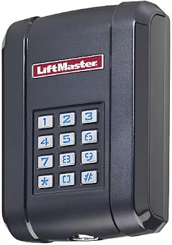 Liftmaster KPW5 Wireless Keypad, Works with 850LM Reciever Only Heavy Duty Plastic Housing - for Use on Residential or Commerical Properties