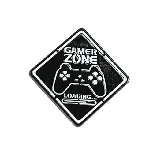 Clj Charles Le Jeune Pin's Gamer Zone - Humour - qualité de finition - Epingle - Broche - Badge - PINS PHRASES ET CITATIONS