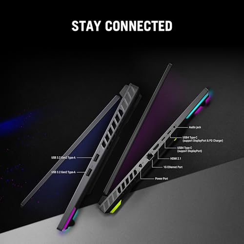 ASUS ROG Strix 16 G614PH Gaming Laptop | 16.0" WUXGA 165Hz Screen | AMD Ryzen 9-8940HX | NVIDIA GeForce RTX 5050 | 16GB RAM | 1TB SSD | 4-Zone Backlit Keyboard | 3 Month Xbox Game Pass | Windows 11 - Image 3