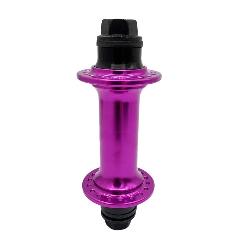 Serrages Et Blocages Rapides Polished Alloy Aluminum 5 Industrial Bearings 36 Holes 9T Performance Bike BMX Hubs Moyeu De Roue Brochettes (Color : Purple Front)