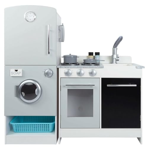 Play & Learn - Cocina de Madera Modular Modern (ColorBaby 85289)