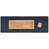 ✅ Moderno y clase: para el hogar o para el trabajo, el fieltro gris oscuro se integra perfectamente en tu hogar, con un estilo moderno y profesional.
