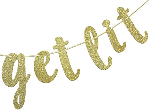 Let's Get Lit Banner for Christmas New Years Wedding Engagement Bachelorete Party Decorations Sign Gold Glitter 4 Let's Get Lit Banner for Christmas New Years Wedding Engagement Bachelorete Party Decorations Sign Gold Glitter - Image 5