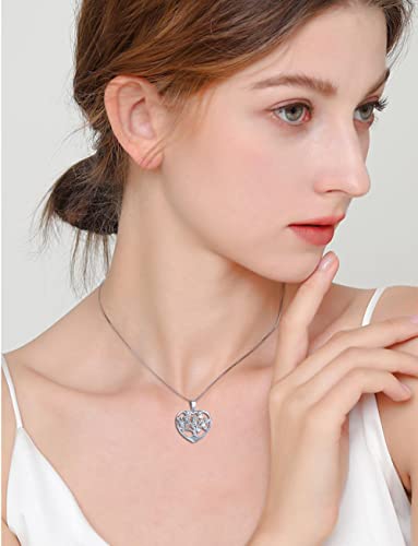 Auxamy Collana Pendente Albero della Vita per le