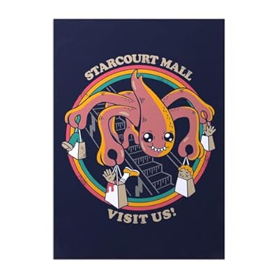 Displate - Póster metálico - Imán Mounted - Stranger Things Series - Visit Starcourt Mall | Ya disponible en tu tienda friki favorita! En mundofriki.es! Displate - Póster metálico - Imán Mounted - Stranger Things Series - Visit Starcourt Mall | Ya disponible en tu tienda friki favorita! En mundofriki.es!