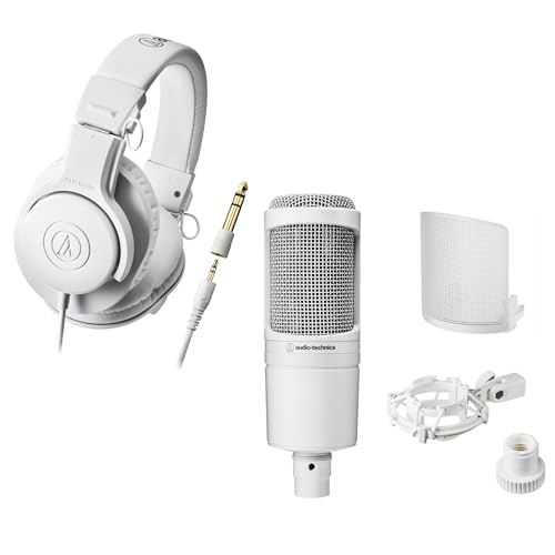 Amazon.co.jp: [セット商品]オーディオテクニカ ホワイト マイク