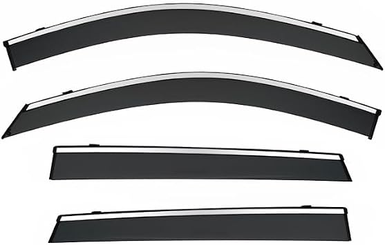 4pc Set Premium Wind Deflectors for DR 5.0 Urban Suv MK1 2017-2022 2023 2024, Ventilated Reduce Wind Turbulence Wind Stone Deflector Guard