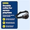 PetSafe Stay & Play Wireless Fence Replaceable Battery Receiver Collar - Waterproof & Battery-Operated Adjustable Static Correction Collar - for Dogs 5lb+