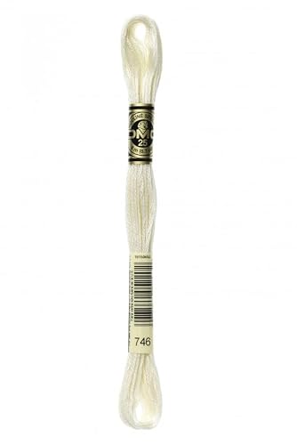 DMC Stranded Cotton Embroidery Thread 746 - per skein