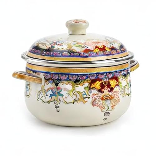 Zenfun Kitchen Enamel Stockpot With Lid thumb #6