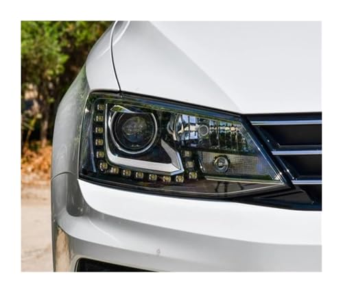 Boîtier phare droit VW Jetta coque objectif plastique transparent 2012-2017 - 4