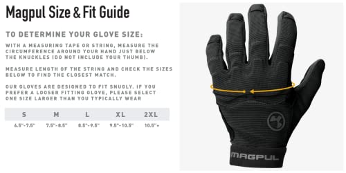 Magpul Flight Glove 2.0 Nomex Flight Gloves, Black, Medium by Magpul - Image 6