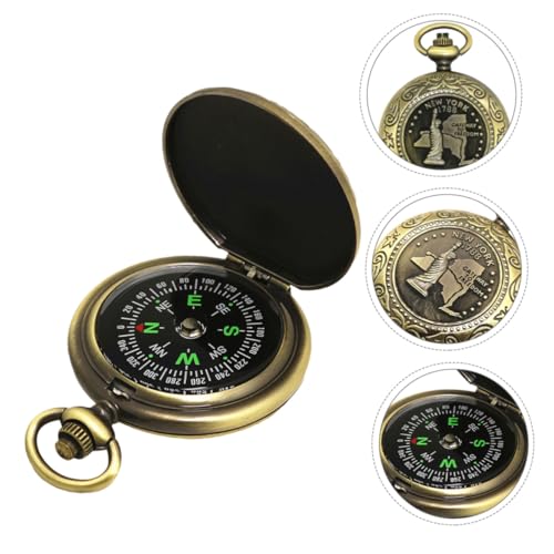 Reloj de Bolsillo Vintage Brújula 2 Pzas para Camping miniatura 7