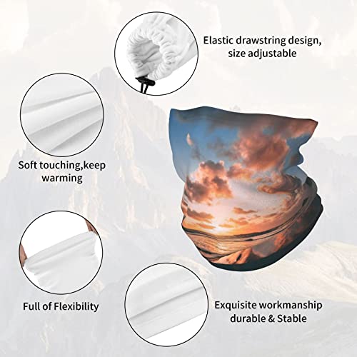 Ahobagga Custom Face Mask Add Your Name Text Photo Personalized Microfiber Neck Warmer Neck Gaiter Face Mask Reusable Custom Bandana For Men & Women #TOP3