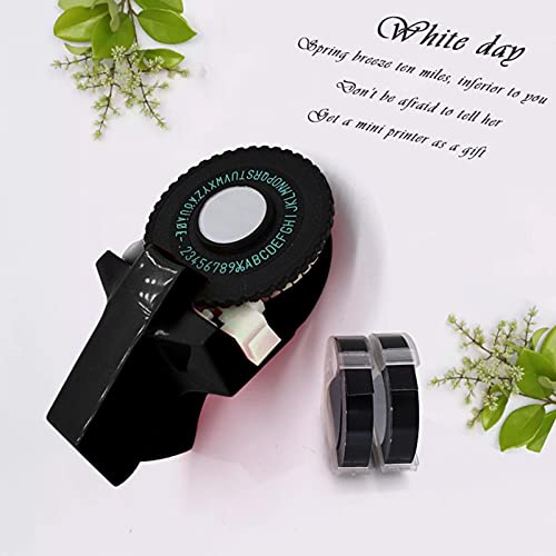 Yumna etiquetas para impressora manual etiquetas, máquina etiquetas portátil com fita, etiquetas man