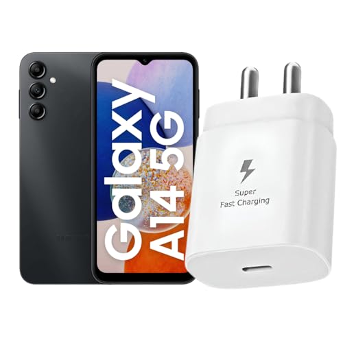 Image of Original 25Watt Adapter Compatible with Samsung M12 (White) 25Watt-F113 with 3 Months Warranty