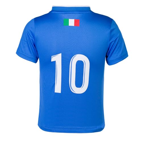 Image of Unisex Kids Soccer Jersey and Shorts Kit 2-Piece Set Boys Girls Football Outfits for Little Athlete 2-14 Years