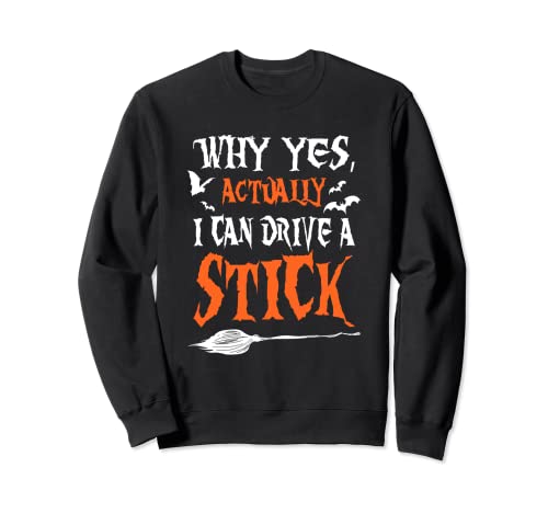 Perché sì in realtà posso guidare un bastone | Amante della strega & Wizard Felpa